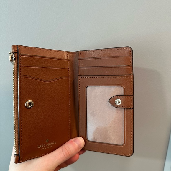 Kate Spade Brown Leather Crossbody Bag & Matching Wallet - Picture 12 of 14